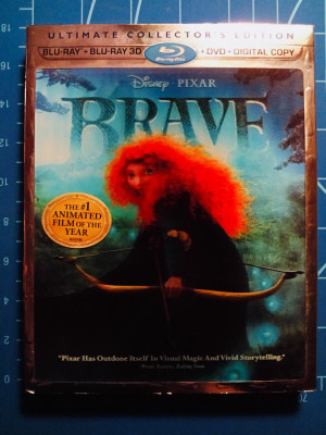 BRAVE 2012 Blu-Ray 3D / English NTSC 1 Digital Copy Bonus / 5-Disc Combo Pack foto