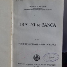 TRATAT DE BANCA VOL.I - VICTOR SLAVESCU
