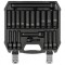 Set tubulare adanci de impact 1/2&quot;, 8-24mm, 19 piese