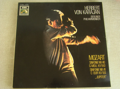 MOZART - Simfonia Nr. 40 si 41 - Vinil Deutsche Grammophon foto