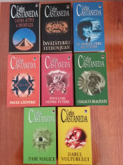 Carlos Castaneda, Set 8 volume foto