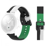 Curea silicon, compatibila Huawei Watch Fit 3, adaptor inclus, telescoape Quick Release, BWG Trio