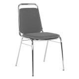 Cumpara ieftin Scaun conferinta plasa gri Zeki 45x58x82 cm