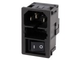 Conector Alimentare AC 10A 250V IEC 60320