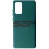 Husa Silicon Midnight Green Compatibila Samsung Galaxy Note 20 - Calitate Premium