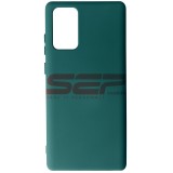 Husa Silicon Midnight Green Compatibila Samsung Galaxy Note 20 - Calitate Premium