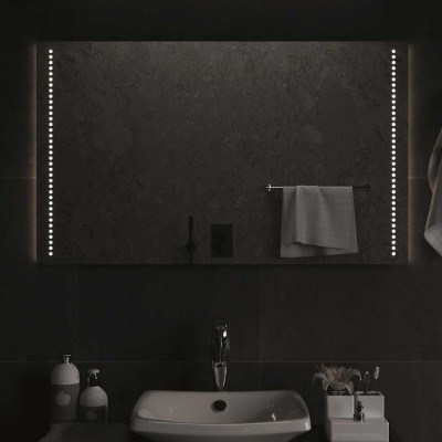 vidaXL Oglindă de baie cu LED, 100x60 cm 151736 foto