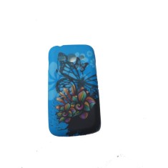 Husa Telefon Silicon Samsung Ace 3 s7270 Blue Butterfly