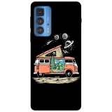 Husa compatibila cu Motorola Edge 20 Lite model Soul travel, Silicon, TPU, Viceversa, Transparent, Carcasa