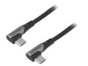 Cablu USB-C &icirc;ndoit 0,5m 100W, Vention