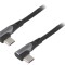 Cablu USB-C &icirc;ndoit 0,5m 100W