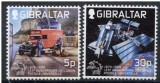 Gibraltar, UPU, transport, spatiu, sateliti, rachete, masini, 1999, MNH