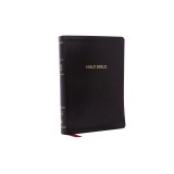 KJV, Deluxe Reference Bible, Super Giant Print, Imitation Leather, Black, Indexed, Red Letter Edition