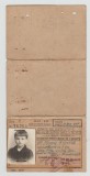 bnk div CFR - carte de identitate 12 calatorii - 1947