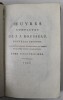 OEUVRES COMPLETES DE J.J. ROUSSEAU , TOME VINGT - TROISIEME : LES CONFESSIONS , TOME PREMIER , 1793