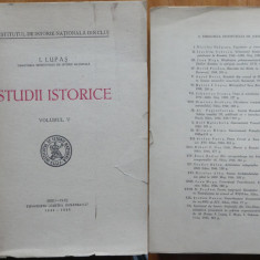 I. Lupas , Studii istorice , 1945 - 1946