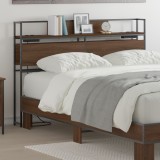 vidaXL Tăblie de depozitare Stejar brun 140 cm Lemn compozit