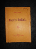 IOAN PETROVICI - IMPRESII DIN ITALIA (1930, prima editie)