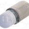 Lampă LED BA9S albastră 230VAC POLAM-ELTA