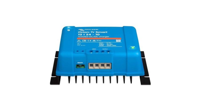 Victron Energy Orion-Tr Smart 12/24-10A 24V 10A &icirc;ncărcător de baterii DC-DC izolat de 24V 10A