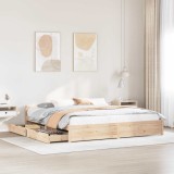 Cumpara ieftin Cadru de pat fără saltea, 180x200 cm, lemn masiv pin