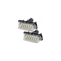 Set 2 Lampi LED Numar inmatriculare, AutoREY, pentru Toyota Auris E15 FL (after facelifting&#039;u), Toyota Auris KOMBI, Toyota Avensis, Toyota Camry, Toyo