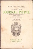 C3936N Henri Frederic Amiel Fragments d&rsquo;un journal intime 1931 tome premier