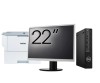 Pachet Calculator Second Hand DELL OptiPlex 3080 MiniPC, Intel Core i5-10500 3.10 - 4.50GHz, 16GB DDR4, 256GB SSD + Monitor 22 Inch + Imprimanta Broth
