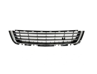 Grila bara protectie, spoiler Opel Astra H, 04.2007-12.2012, model: Hatchback, Combi, montare fata, centrala, cu rama crom, RapidAuto foto