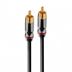 Cablu audio Composite/Digital Coaxial RCA T-T Premium Gold 5m, Lindy L37899 foto