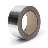 Banda adeziva Fleximob, aluminiu, intarita cu fibra de sticla, 48 mm x 25 m