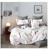 Cumpara ieftin Lenjerie pat dublu,bumbac finet,6 piese,cearceaf normal 220x240cm, cearceaf pilota 200x220cm, 2 fete de perna 50x70, 2 fete de perna 70x70-A1103