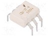 Optocuplor THT, Tensiune izolatie 4,17kV, 1 canale, DIP6, Seria CNY17, ONSEMI - CNY17F4TVM