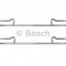 Set accesorii, placute frana AUDI A6 (4G2, C7, 4GC) (2010 - 2016) BOSCH 1 987 474 432