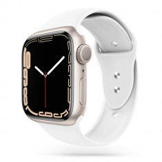 Curea Tech-Protect Iconband pentru Apple Watch 4/5/6/7/8/9/Se/Ultra 1/2 (42/44/45/49 mm) Alb