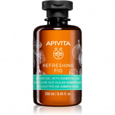 Apivita Refreshing Fig Refreshing Fig Shower Gel gel de dus revigorant cu uleiuri esentiale 250 ml