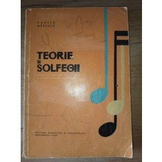 Teorie si solfegii manual al scolilor de muzica- Vasile Mereuta