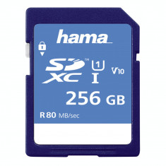 Card de memorie Hama SDXC 256GB clasa 10 UHS-I 80MB/s foto