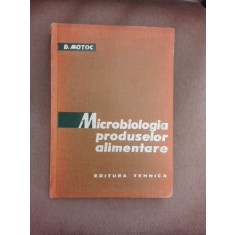 MICROBIOLOGIA PRODUSELOR ALIMENTARE - D. MOTOC
