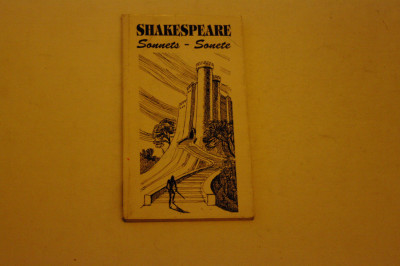 Shakespeare Sonnets - Sonete - bilingv romana - engleza foto