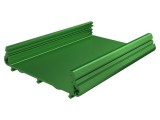 Bază carcasă ITALTRONIC verde 156.5mm, Accesorii pentru carcase pentru sina DIN