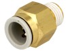 Racord Push-in Filetat 1/4&quot; Alamă 1-10 bar