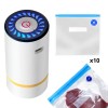 Set Aparat de Vidat alimente Koken + 10 pungi de vidat incluse, aparat tip pompa, portabil, 3W