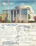 CP808N The Romanian Building, New York World&rsquo;s Fair, 1939, carte poștală
