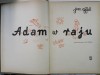 ADAM W RAJU ( ADAM IN PARADIS ) , DESENE de JEAN EFFEL , TEXT IN LIMBA POLONEZA , 1958