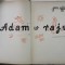 ADAM W RAJU ( ADAM IN PARADIS ) , DESENE de JEAN EFFEL , TEXT IN LIMBA POLONEZA , 1958