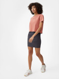 Fustă creion din tricot striat pentru femei, 4F Sportswear