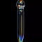 Dildo Twilight Gleam Prism Glass, Sticla, 18.4 cm