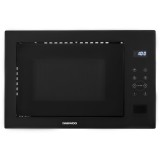 Cuptor cu microunde incorporabil KOC-25GB-2, 25 litri, 850W, Grill 1200W, display LED, control digital, butoane touch, Negru