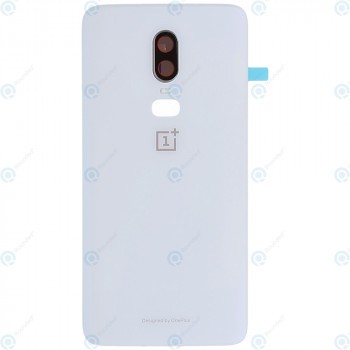 OnePlus 6 (A6000, A6003) Capac baterie alb mătase 1071100109